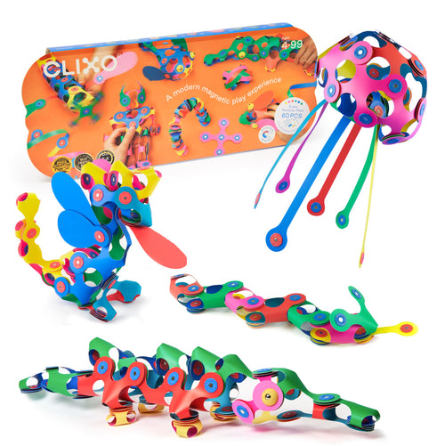 Clixo | Super Rainbow Pack - Set van 60