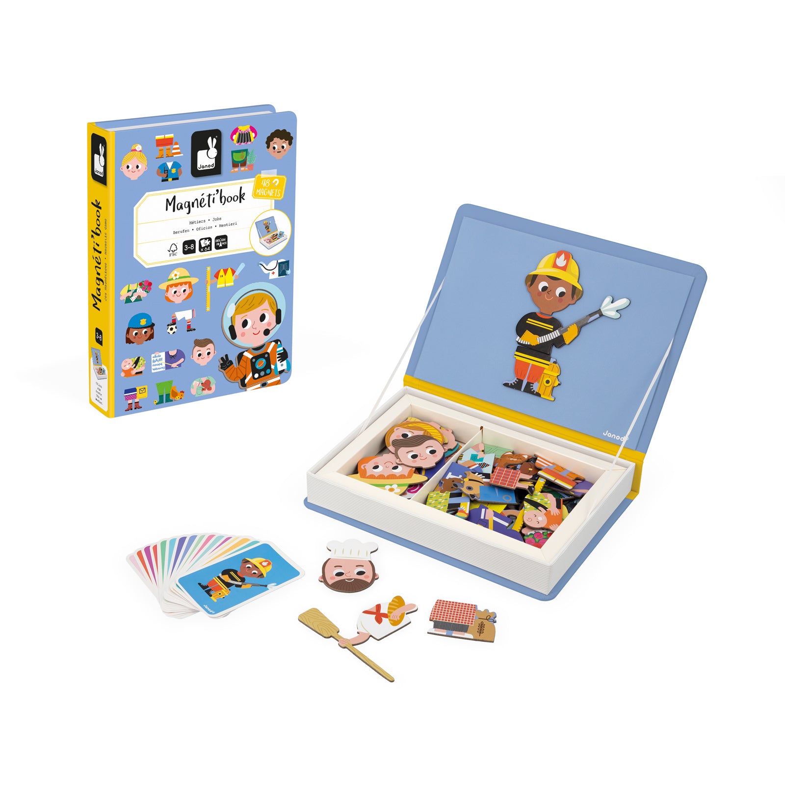 Janod Magnetibook – Beroepen