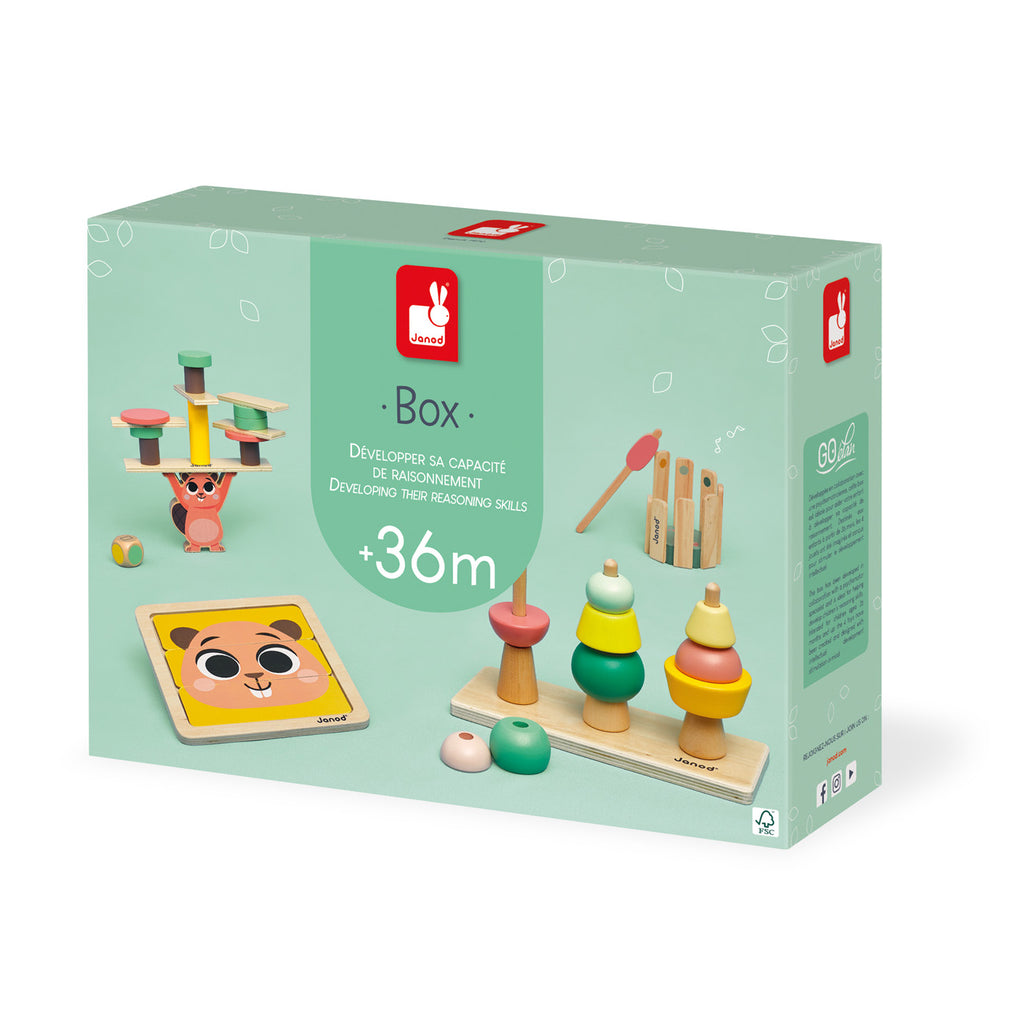 Janod - Box 36 maanden ontwikkeling redeneervaardigheden