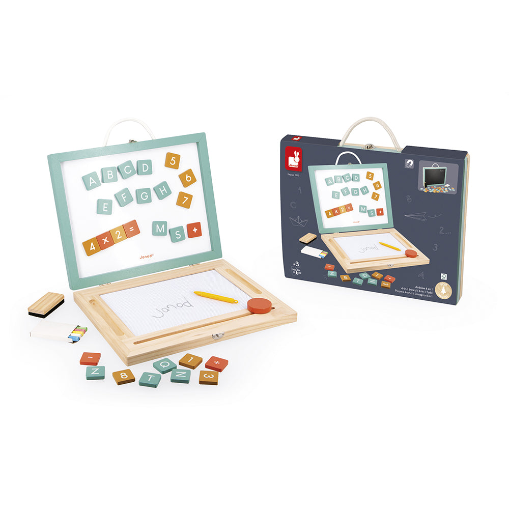 Janod Schoolbord – 4 in 1
