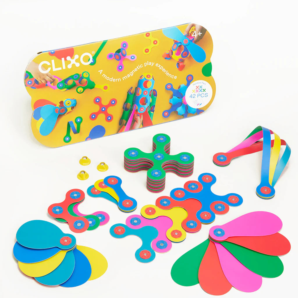 Clixo | Rainbow Pack - Set van 42