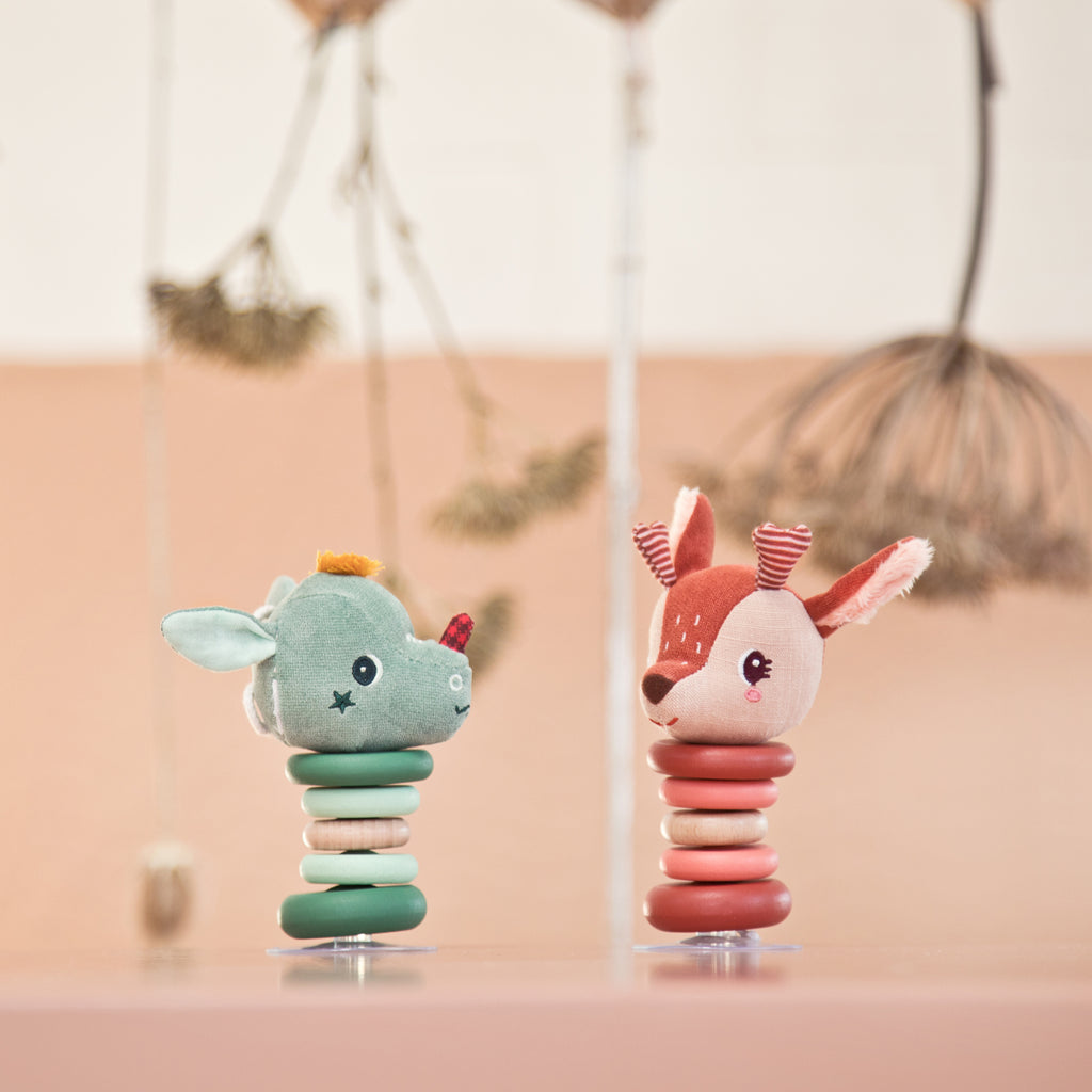Lilliputiens - Stella Swingende rammelaar met zuignap