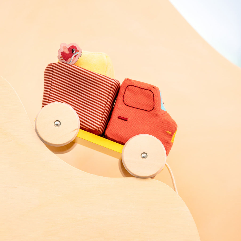 Lilliputiens - Trekfiguur Kiepwagen