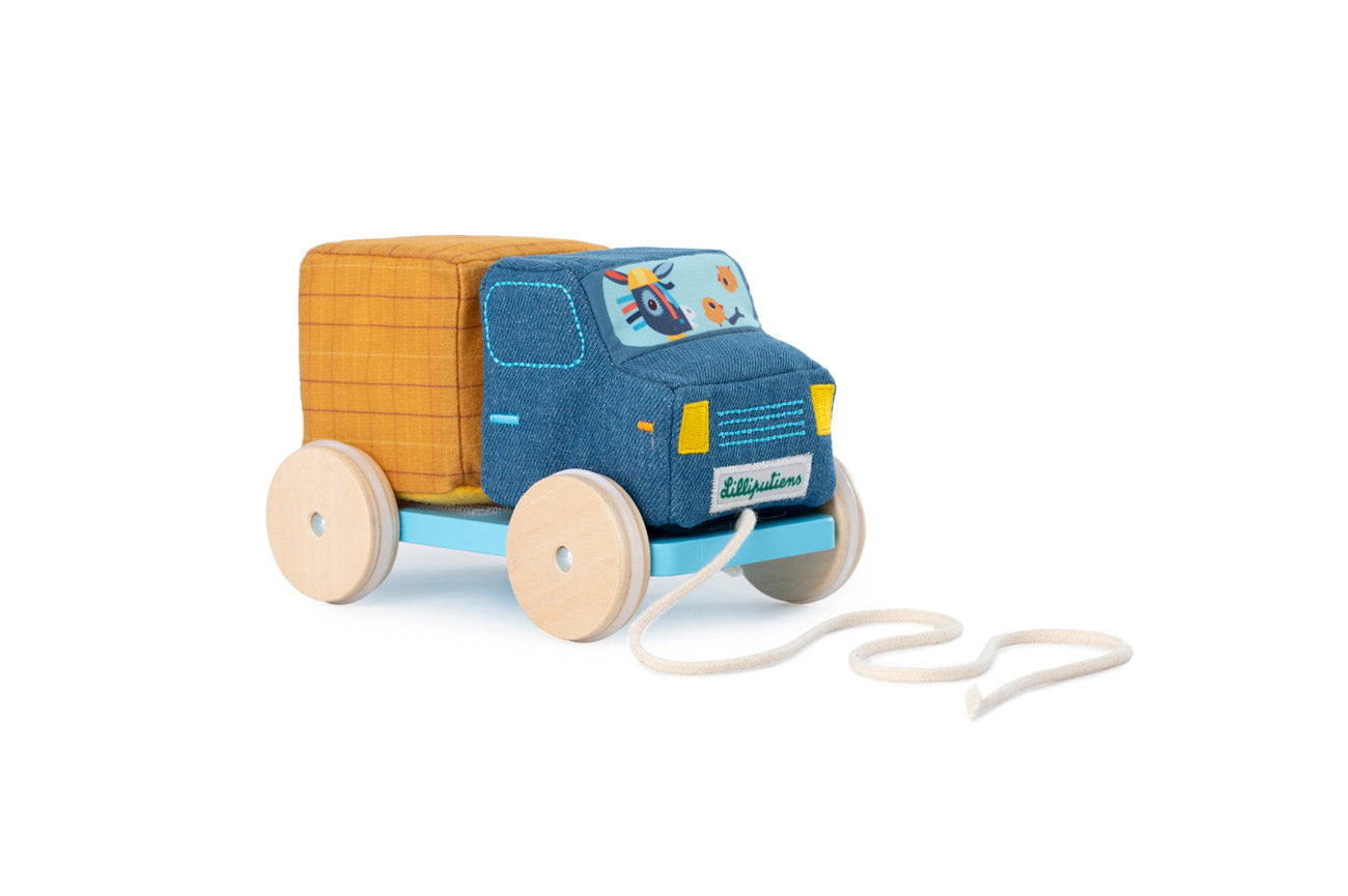 Lilliputiens - Trekfiguur Betonwagen