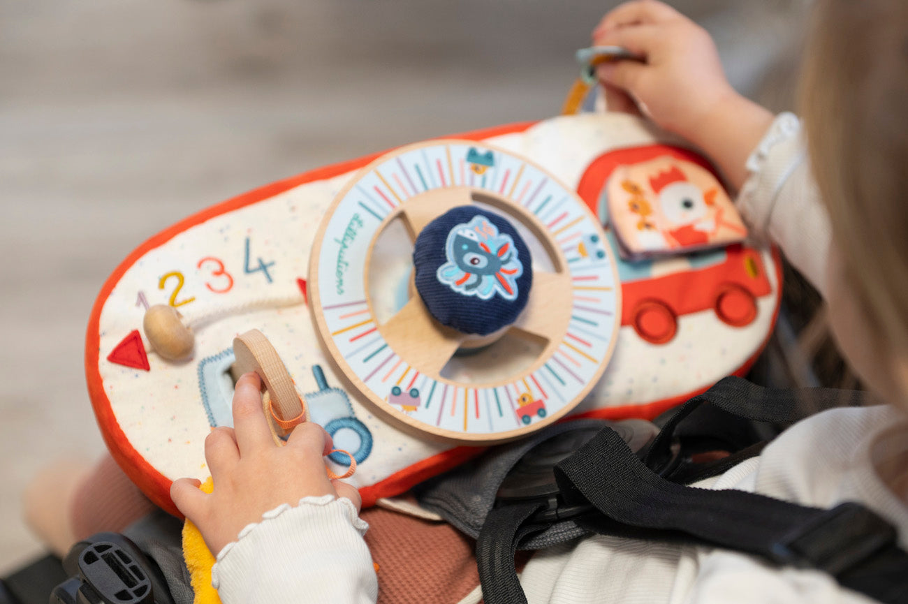 Lilliputiens - Activiteitenpaneel voor onderweg Boerderij