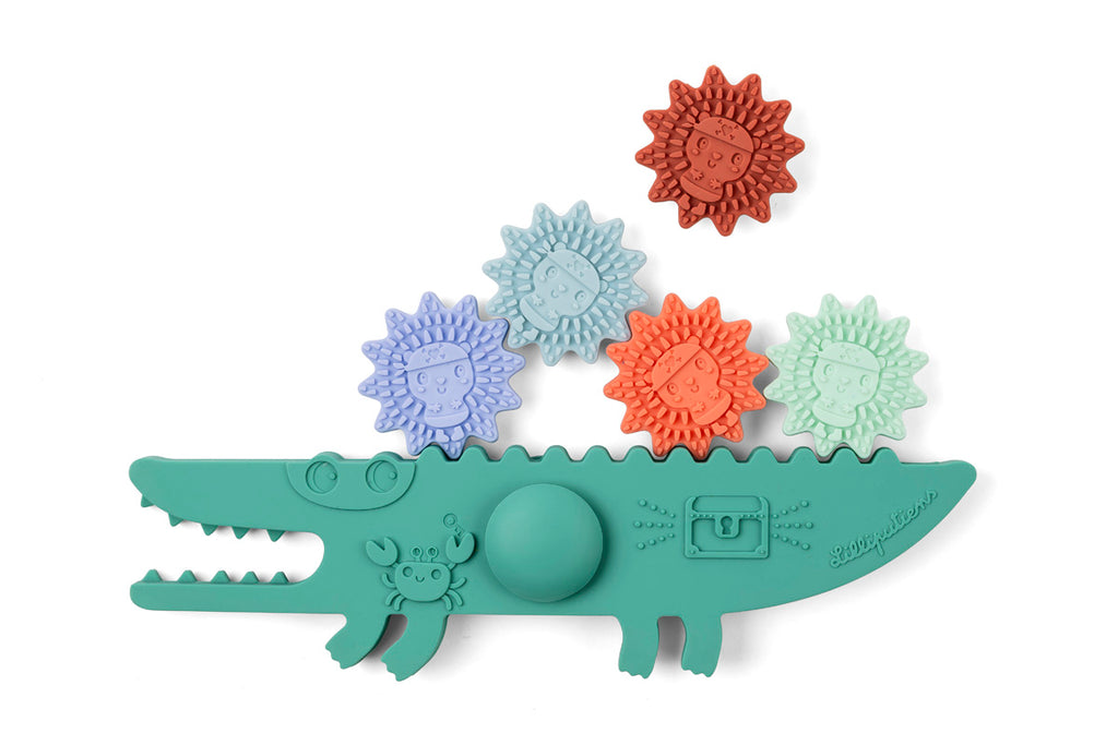Lilliputiens Badspeelgoed - Balans Krokodil