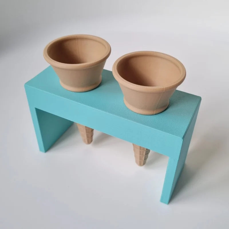 Kiddi - puntijshouder - Teal Blauw