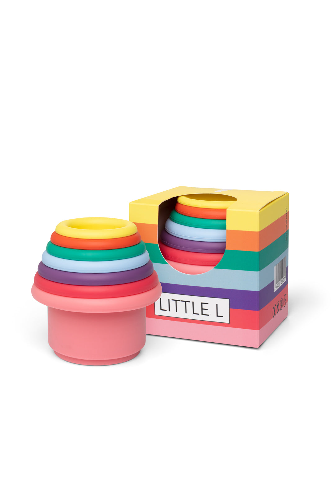 Little L - Stapelbekers - Levendige Kleuren