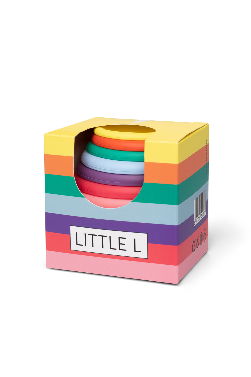 Little L - Stapelbekers - Levendige Kleuren