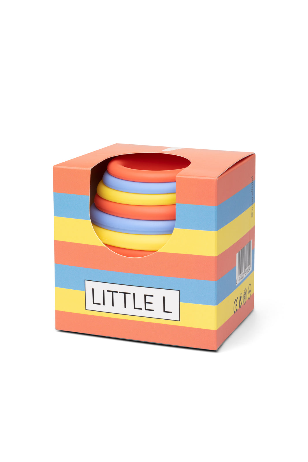 Little L – Stapelbekers – Rood, Geel en Blauw