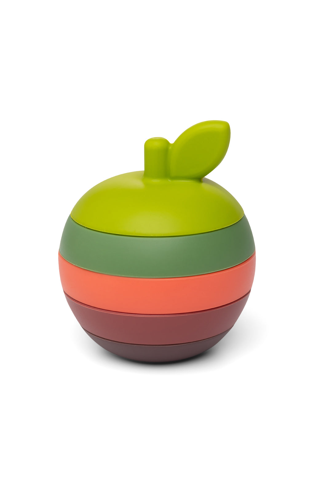 Little L – Stapelappel – Groen en Rood