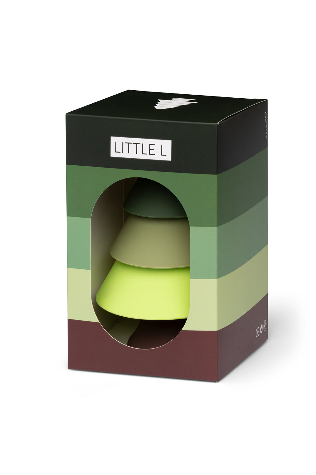 Little L – Stapeltoren Dennenboom – Groen