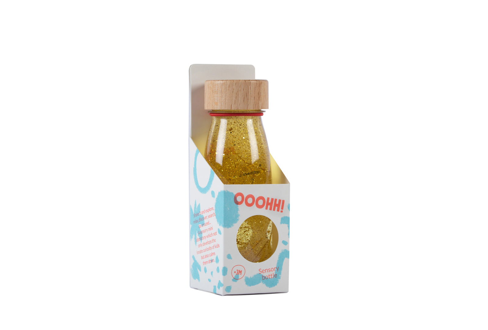 Petit Boum - Sensorische fles - Goud