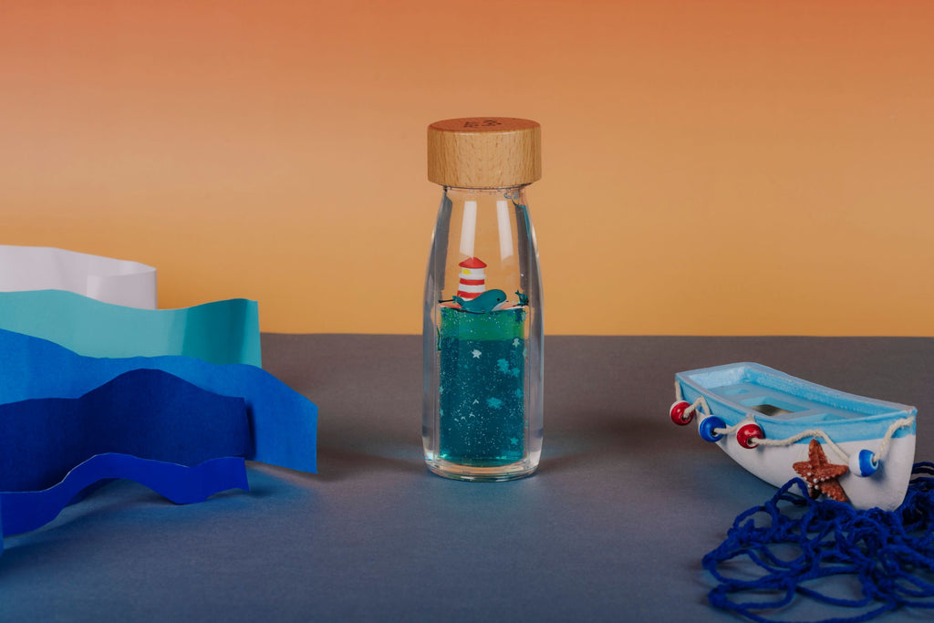 Petit Boum - Sensorische fles - Walvis