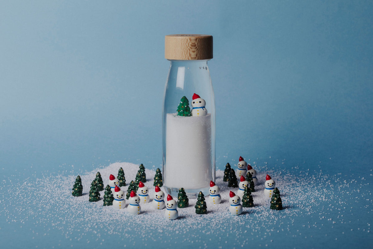 Petit Boum - Sensorische fles - Winter (float bottle)
