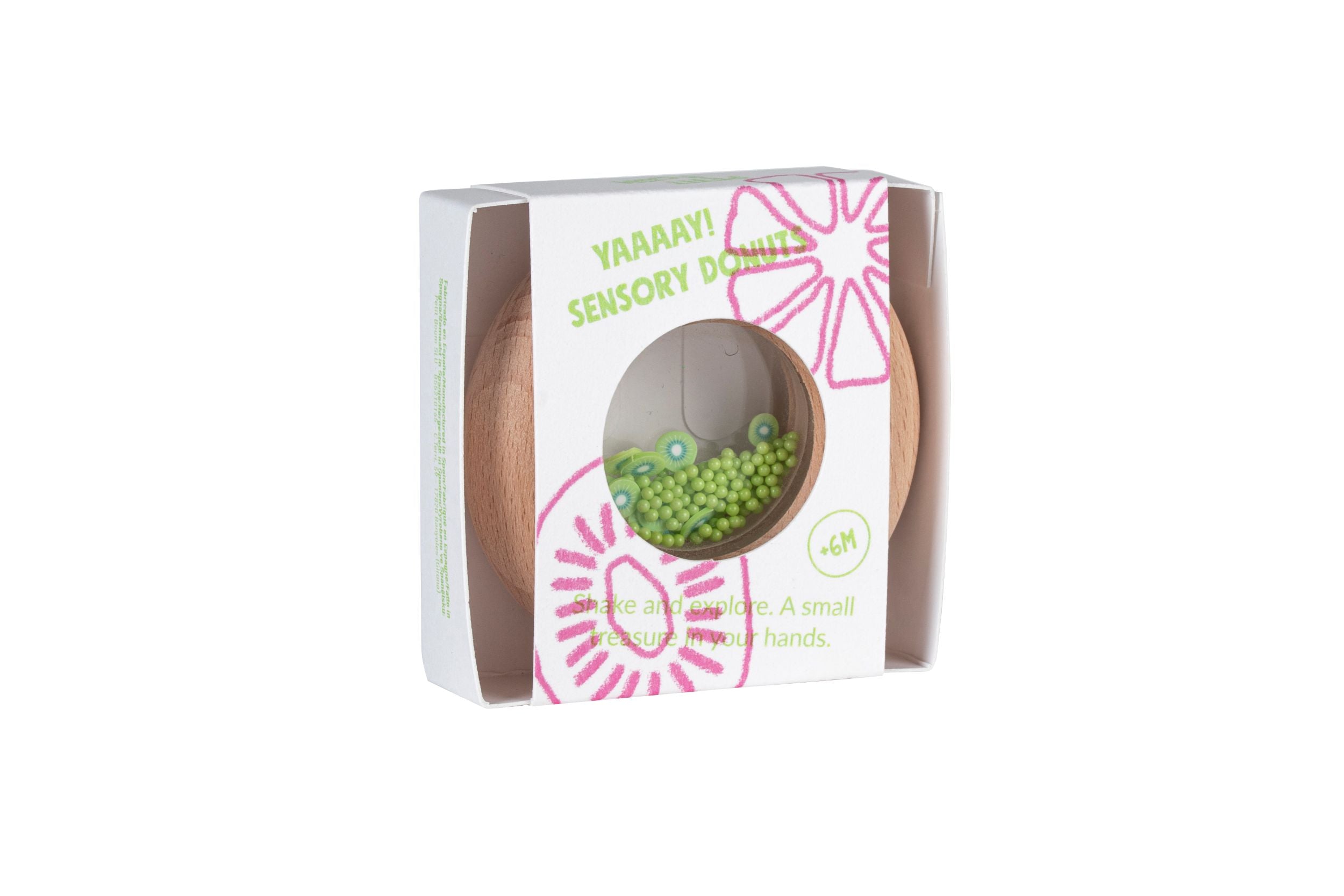 Petit Boum - Sensorische Donut - Kiwi