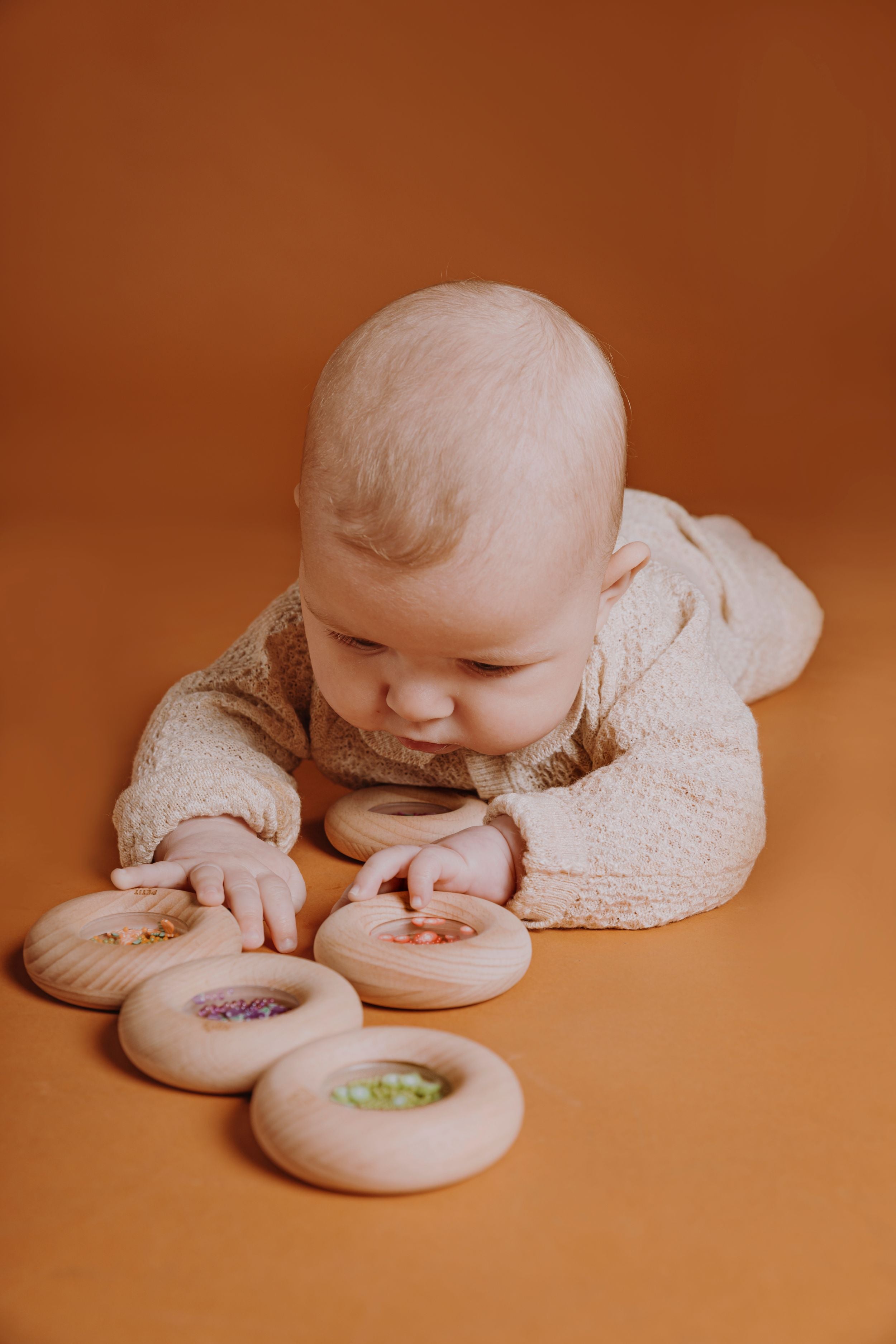 Petit Boum - Sensorische Donut - Kiwi