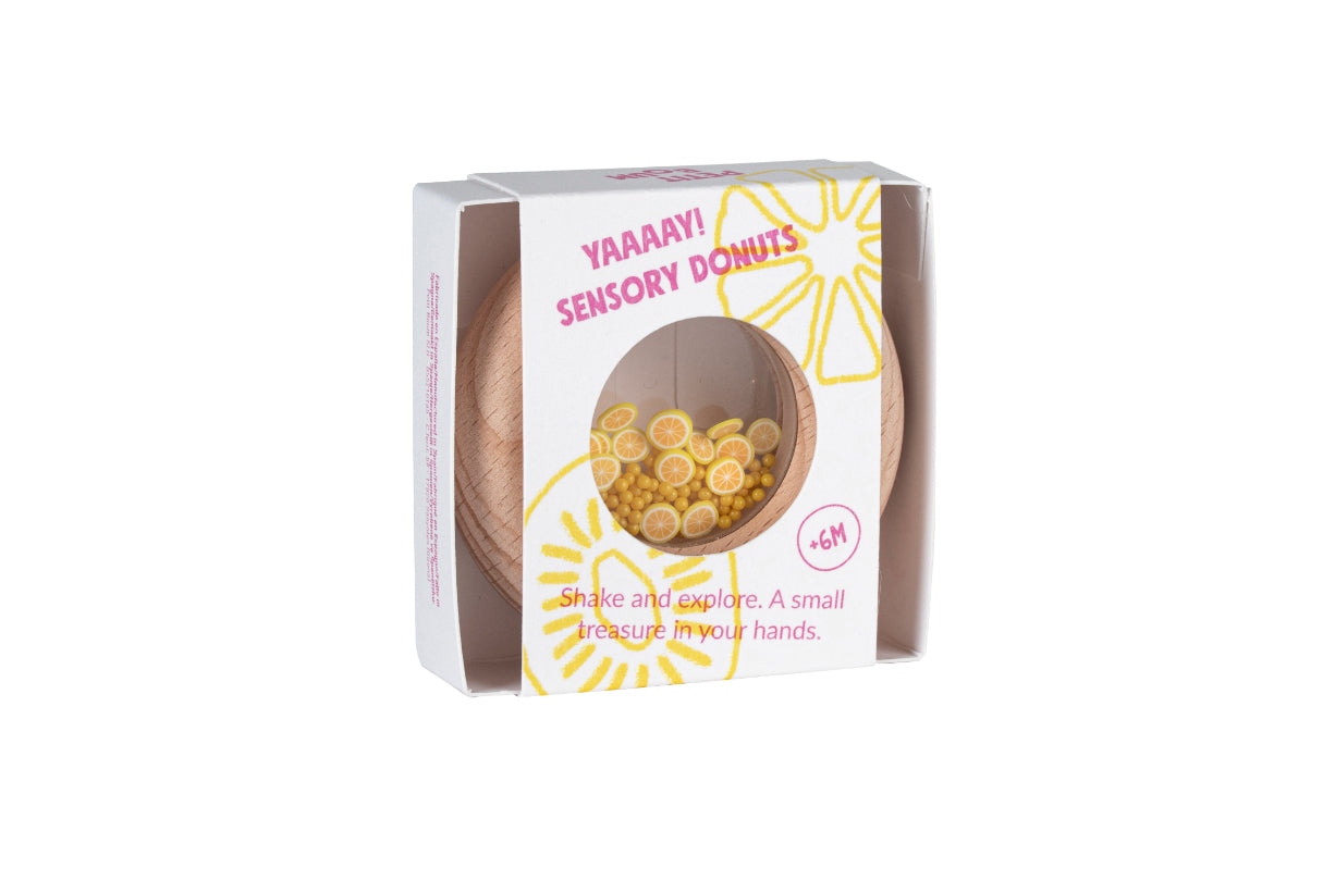 Petit Boum - Sensorische Donut - Citroen