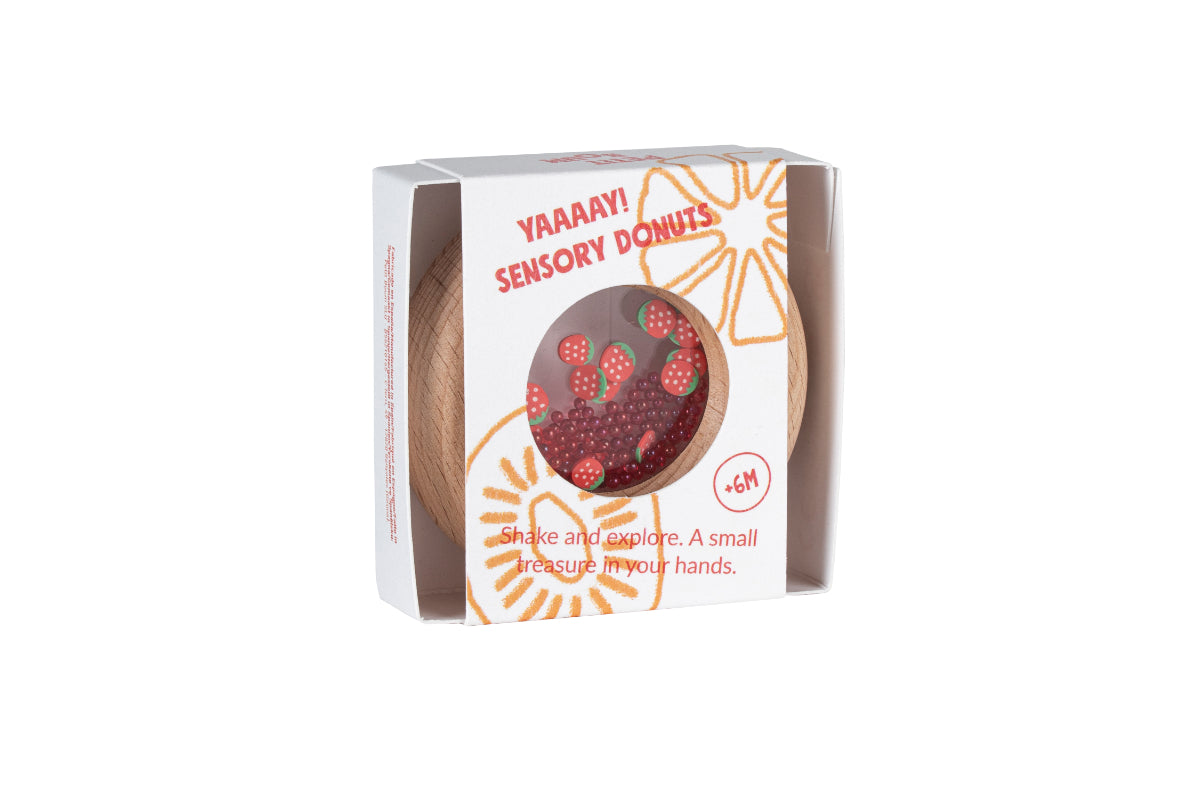 Petit Boum - Sensorische Donut - Aardbei