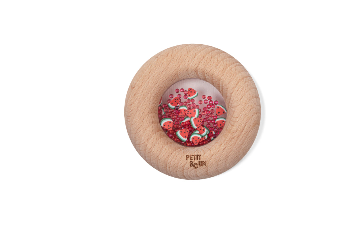 Petit Boum - Sensorische Donut - Watermeloen