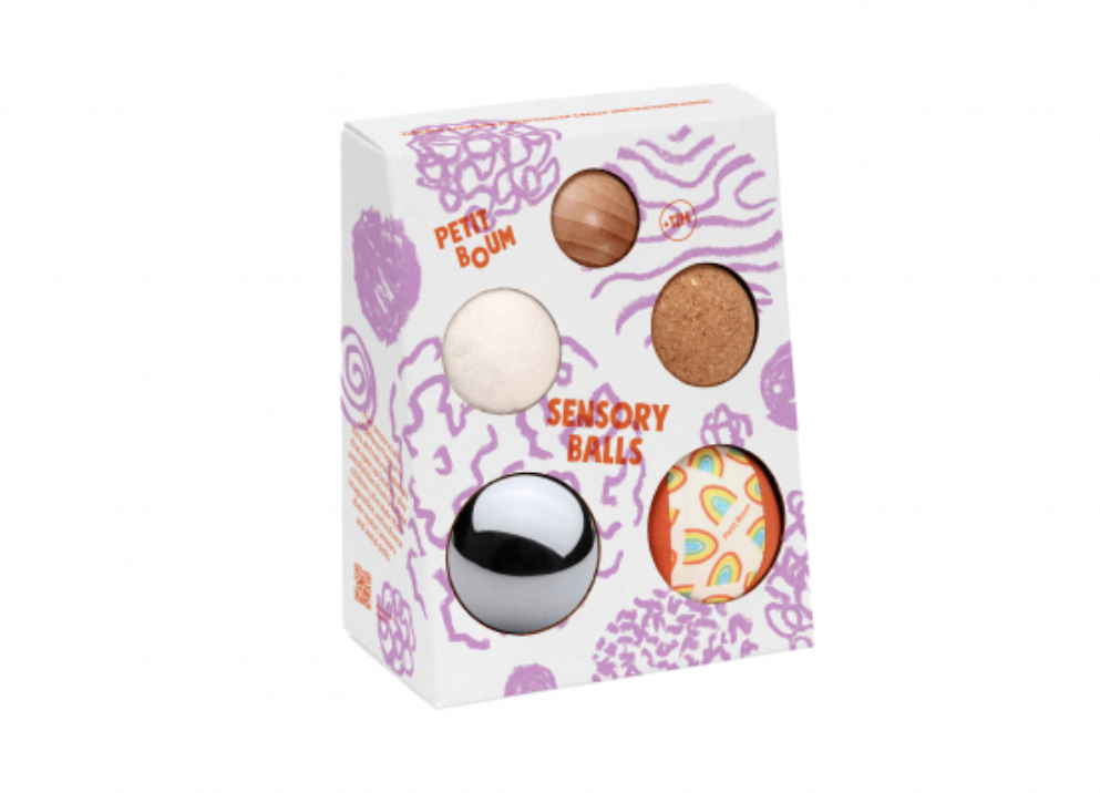 Petit Boum - Set van 5 Sensorische Ballen