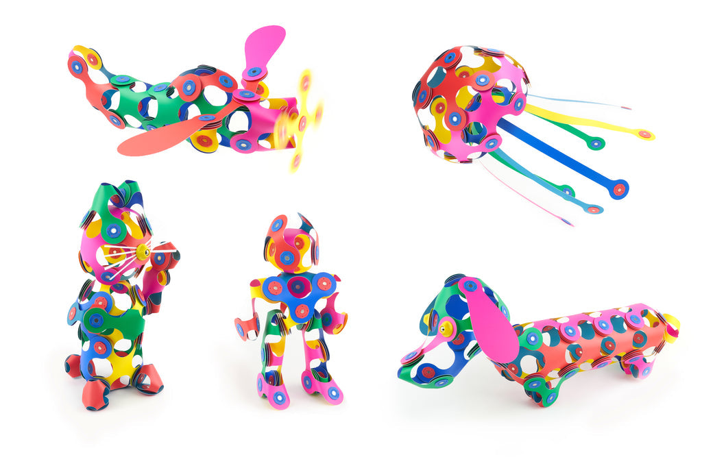 Clixo | Super Rainbow Pack - Set van 60