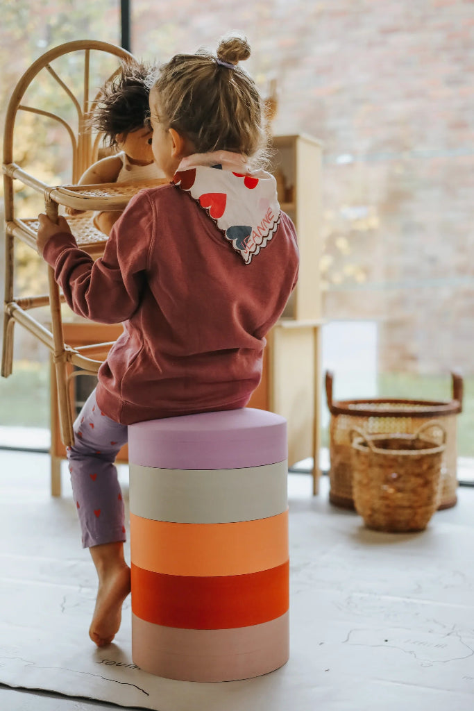 MOES play - Rainbow Chair Earth
