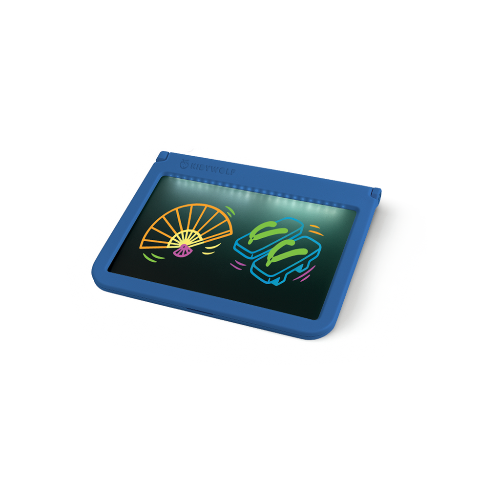 Kidydraw PRO blauw manga - lichtgevend tekenbord