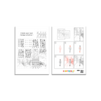 Kidydraw PRO blauw manga - lichtgevend tekenbord