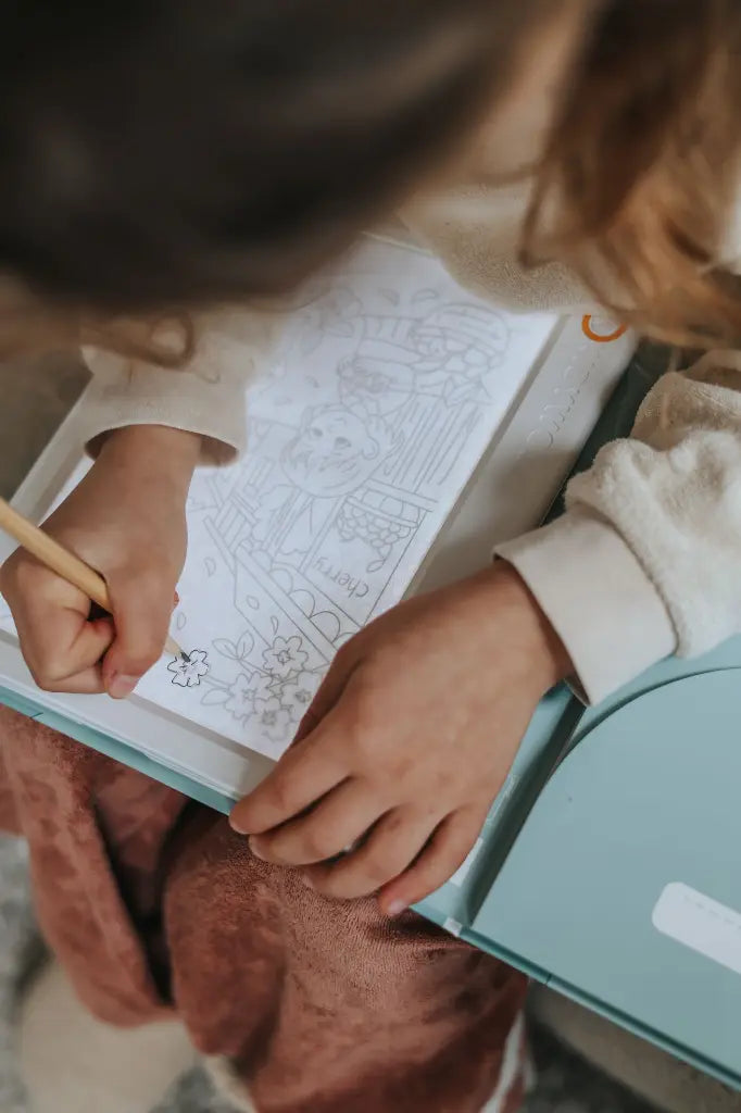 Kidydraw-PAD 6+ - voedsel over de hele wereld