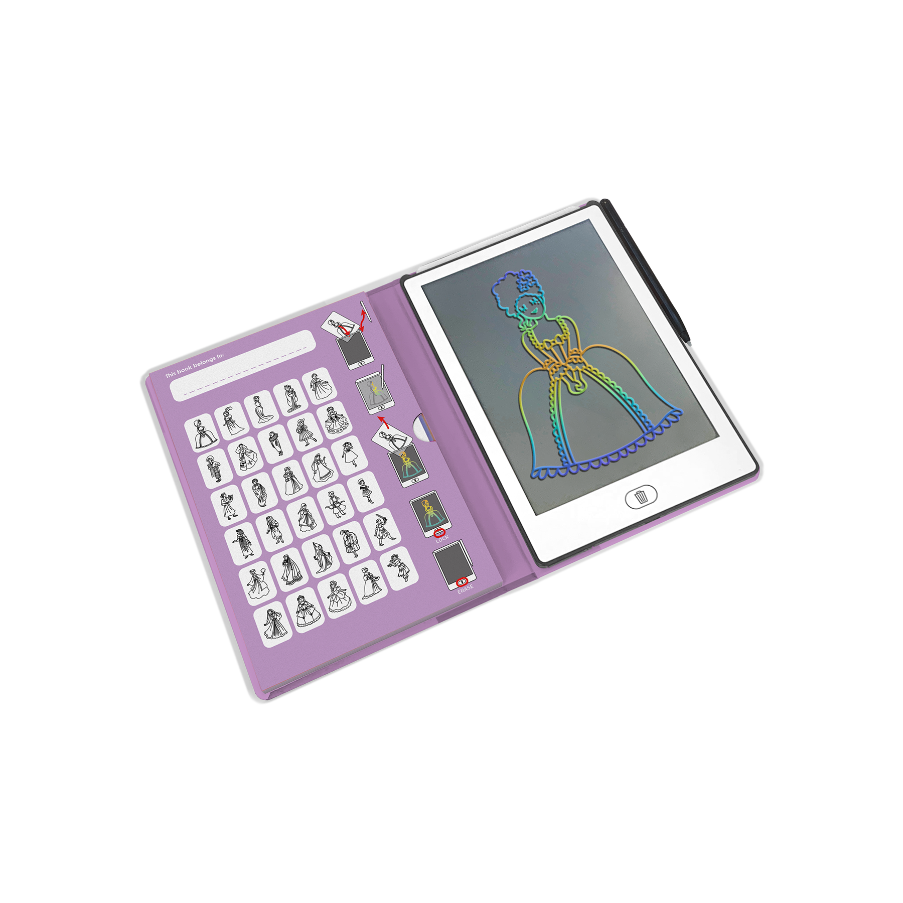 KidyDraw-Mini Princessen