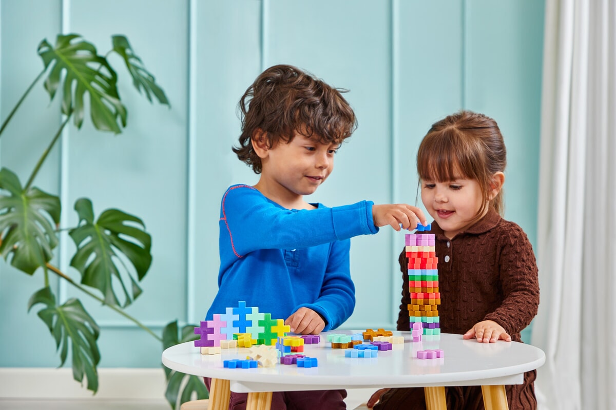 Plus-Plus Big Learn To Build - Colorverse  60st.