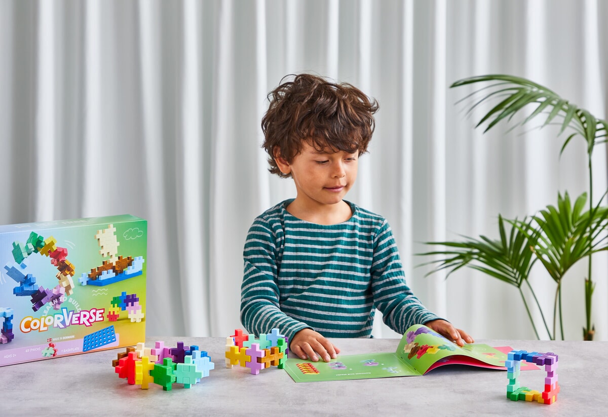 Plus-Plus Big Learn To Build - Colorverse  60st.