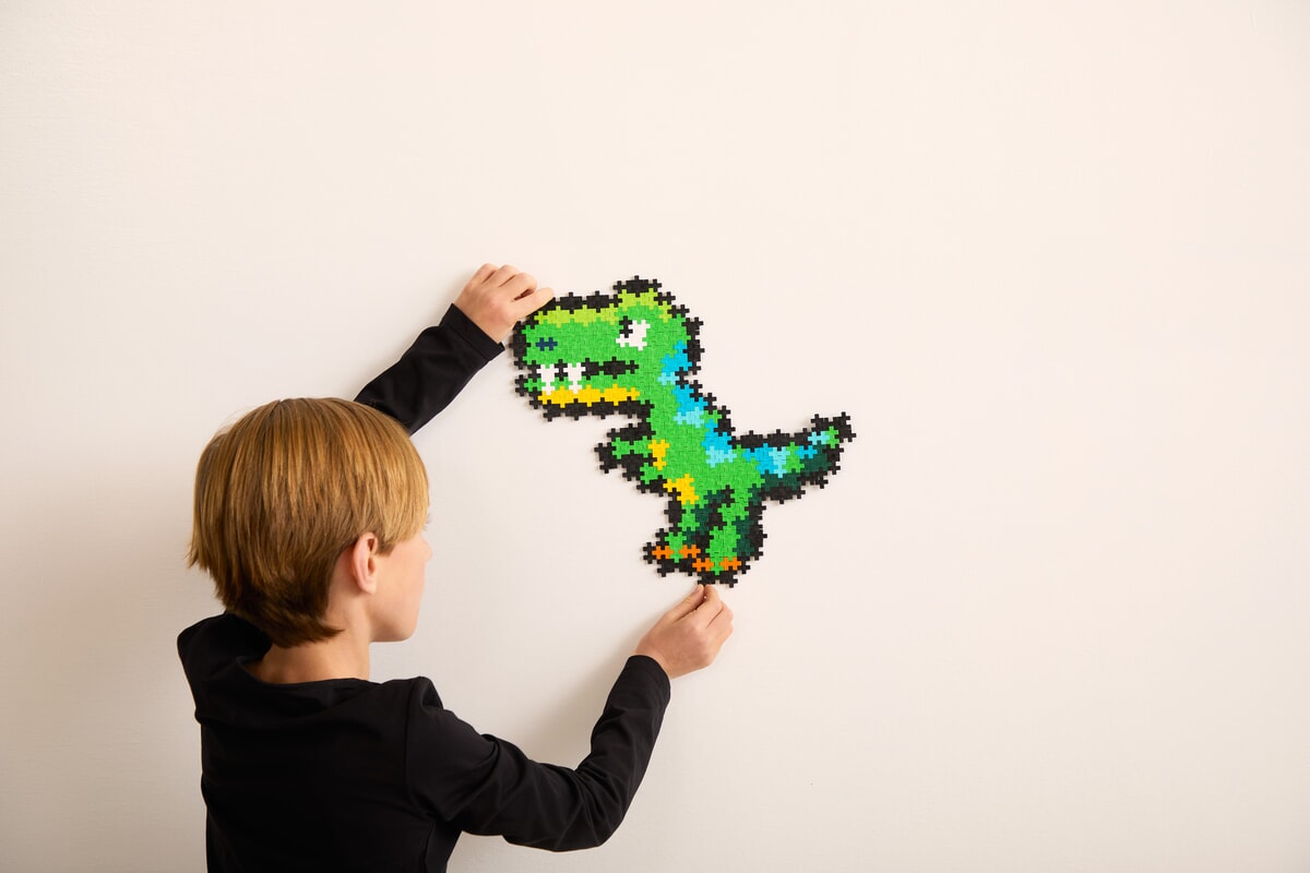 Puzzel op nummer T-Rex Plus-Plus (250 st.)