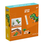 Puzzel op nummer T-Rex Plus-Plus (250 st.)