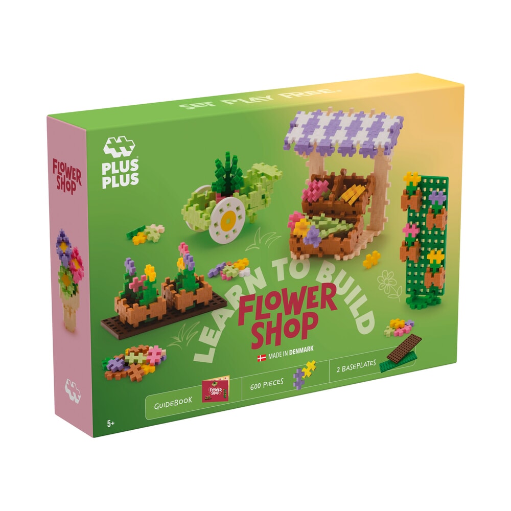 Plus-Plus Learn To Build - Flower Shop