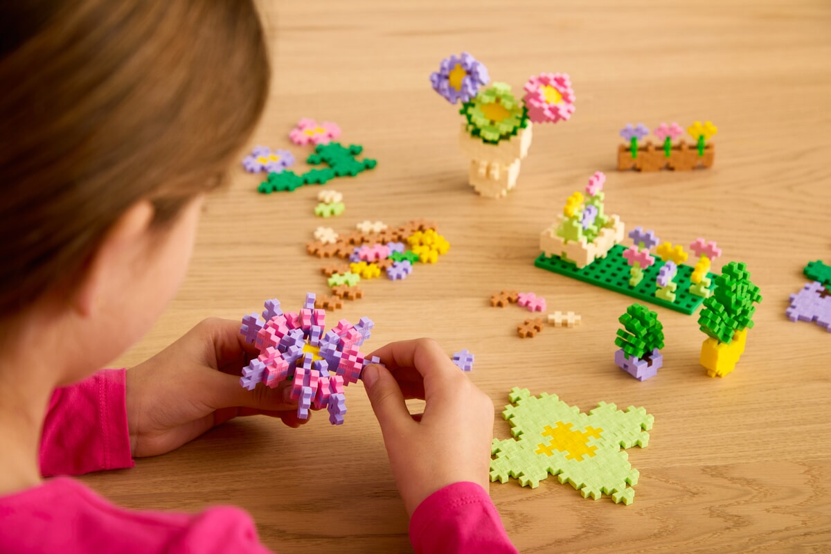 Plus-Plus Learn To Build - Flower Shop