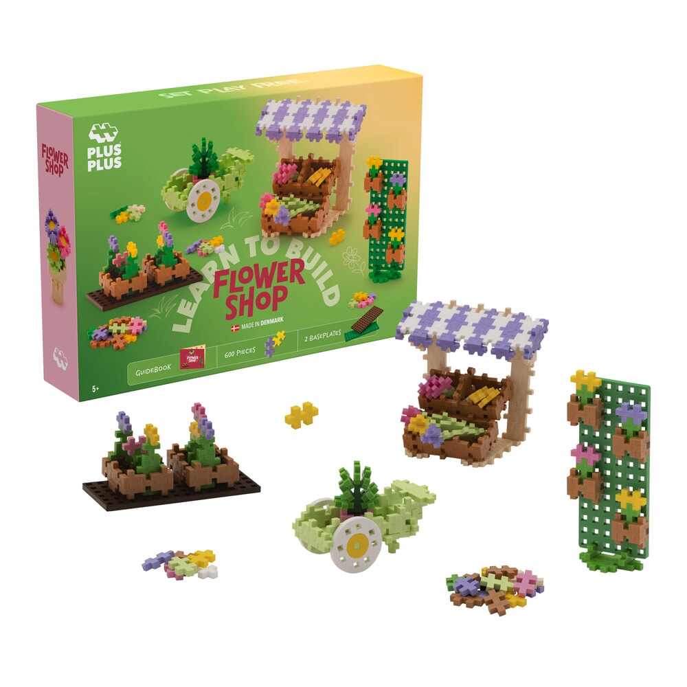 Plus-Plus Learn To Build - Flower Shop