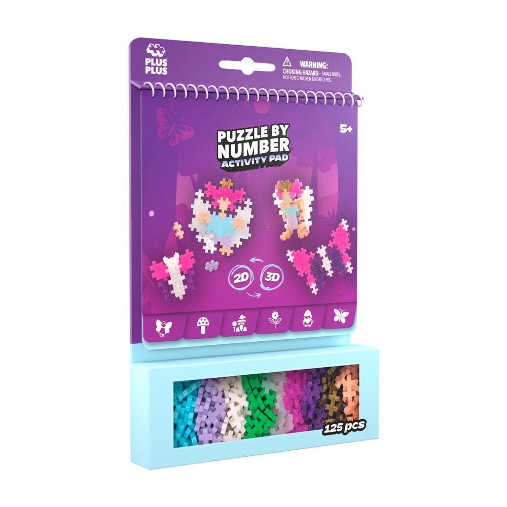 Plus-Plus Activity Pad –  Enchanted Forest