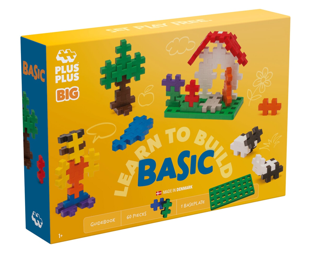 Plus-Plus Big Learn to Build: 60 st.