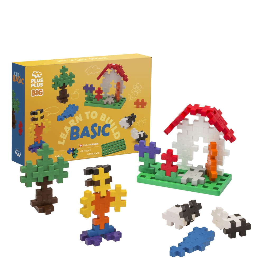 Plus-Plus Big Learn to Build: 60 st.