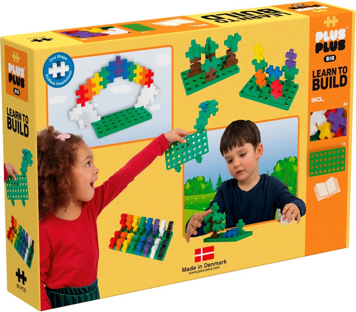 Plus-Plus Big Learn to Build: 60 st.