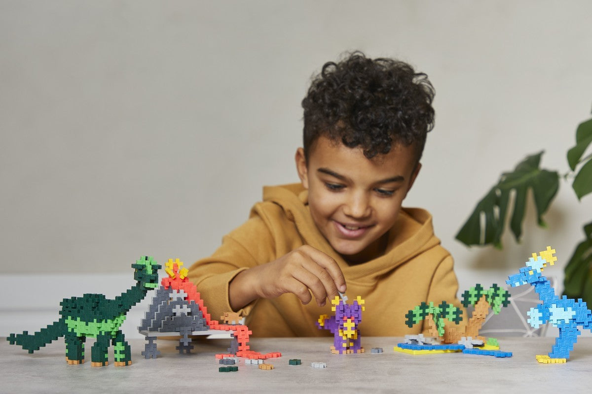 Plus-Plus Learn to Build dino`s: 600 st.