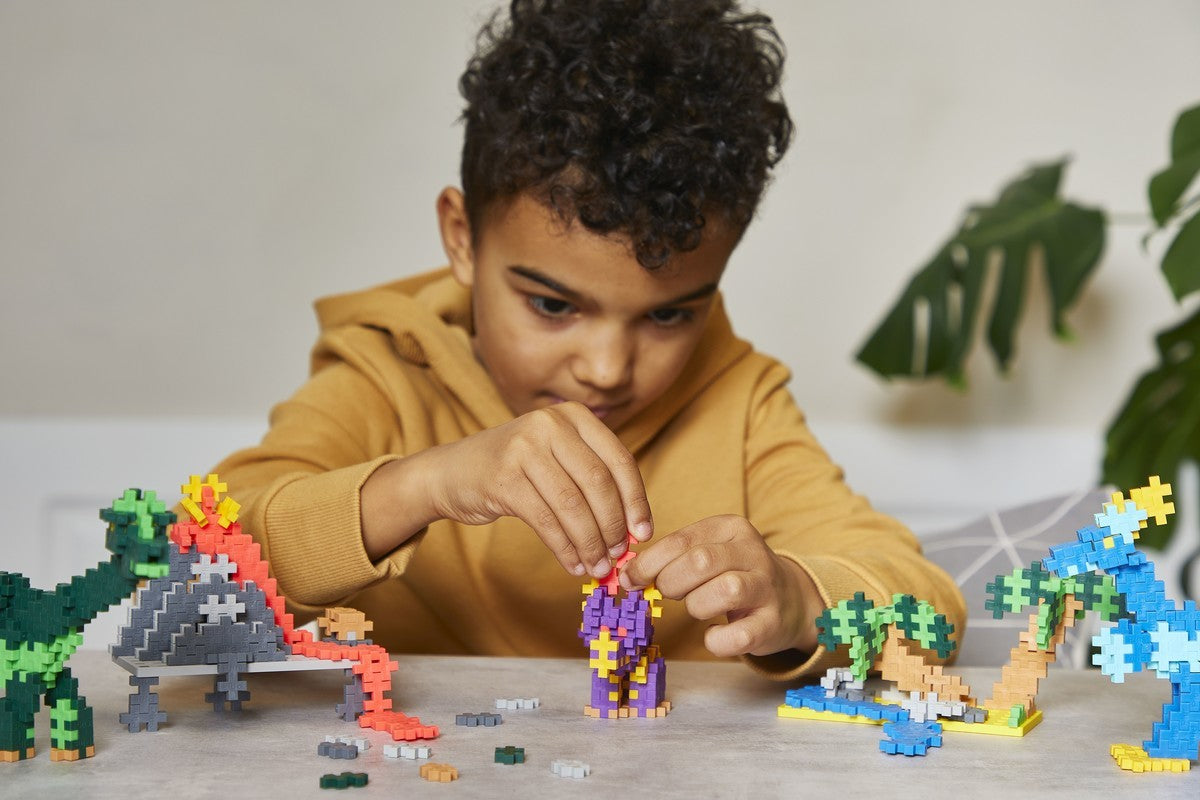 Plus-Plus Learn to Build dino`s: 600 st.