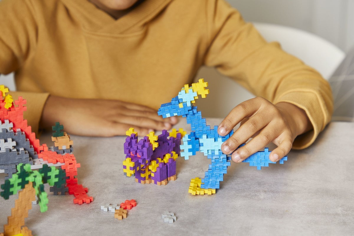 Plus-Plus Learn to Build dino`s: 600 st.