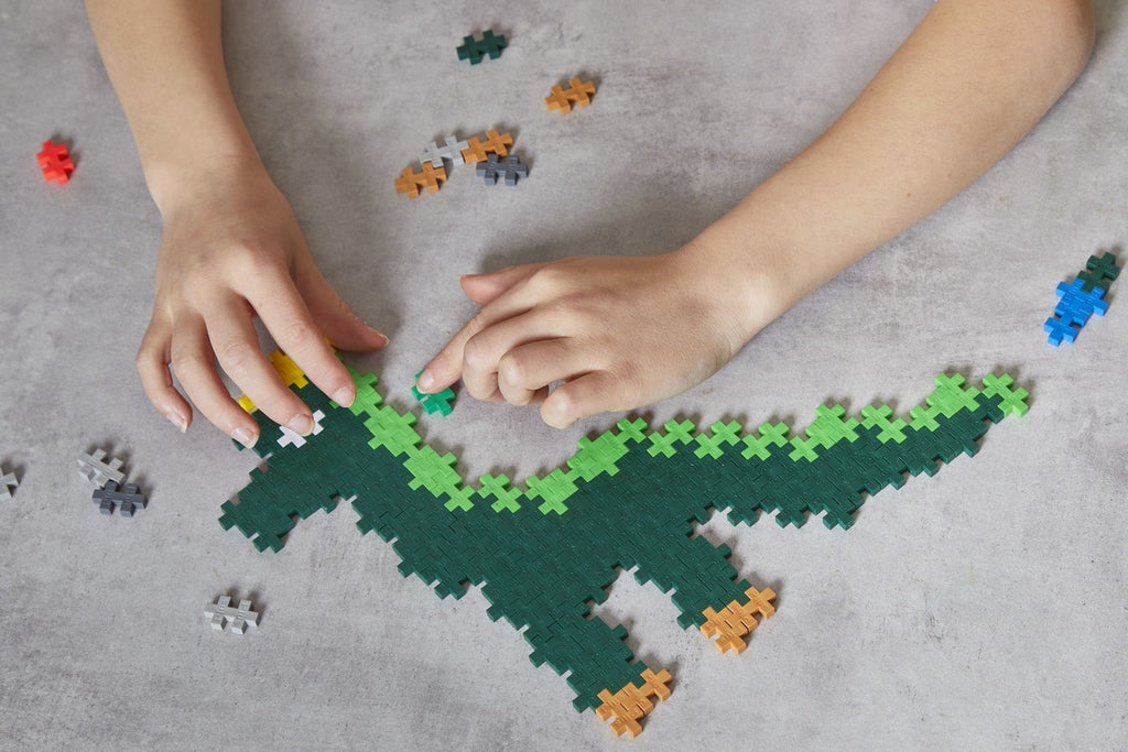 Plus-Plus Learn to Build dino`s: 600 st.