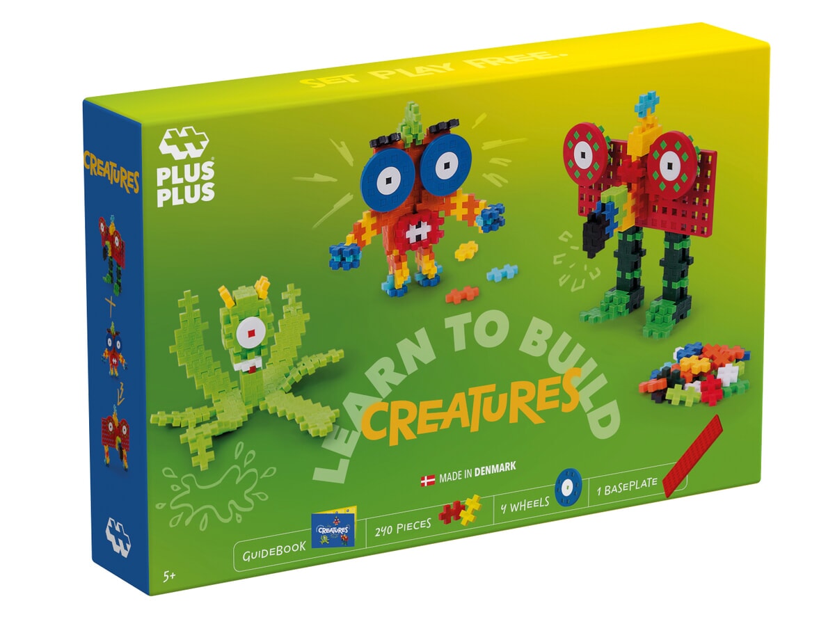 Learn to Build monsters Plus-Plus: 240 stuks