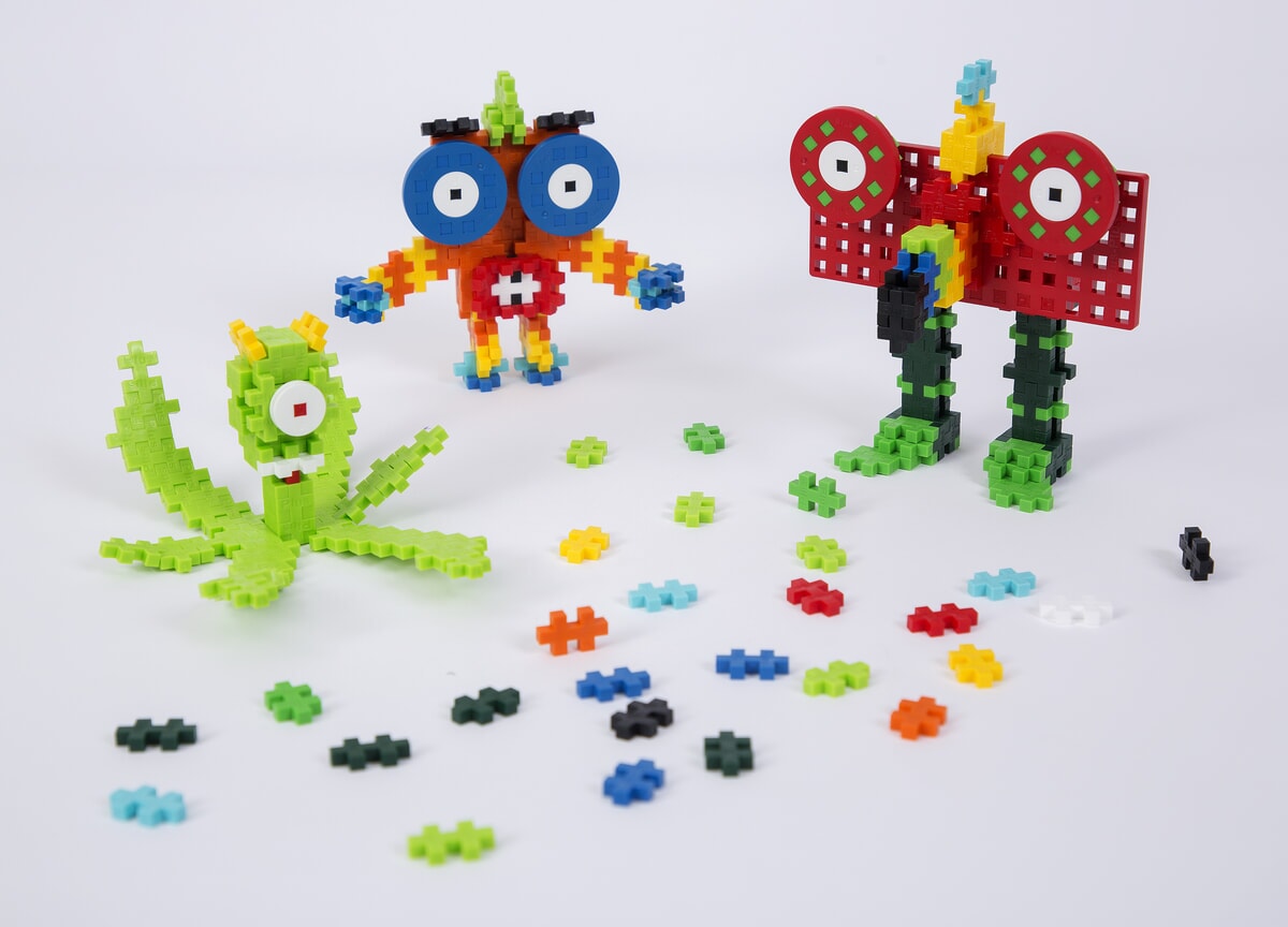 Learn to Build monsters Plus-Plus: 240 stuks