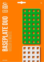 Bouwplaat groen/wit BIG Plus-Plus 2st.