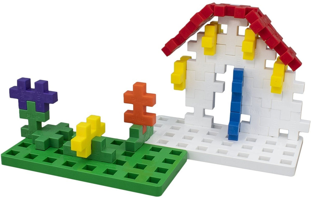 Bouwplaat groen/wit BIG Plus-Plus 2st.